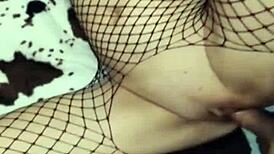 sexwife fucks husbands friend in anal action.