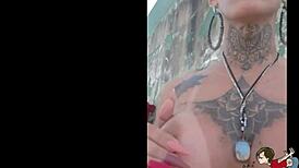 Watch Sabrina Prezotte's fiery Brazilian outdoor escapades?