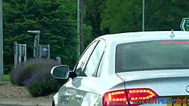 real brit tricked into first pov blowjob facial 😏