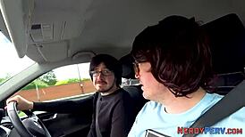 real brit tricked into first pov blowjob facial 😏