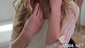 Gorgeous Minerva gets her pussy fingered by amateurs in hardcore action.