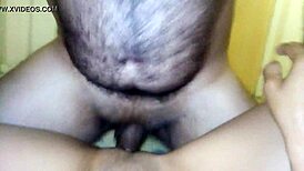 Detailed scene of sexy sex with one partner.