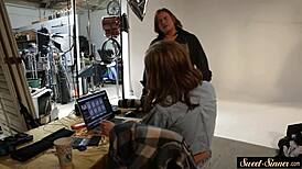 Petite Teen Fucked Hard After Sixtynine Position Play