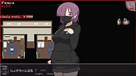 Flashcyclingside S Part 2: Anime Lesbian Masturbation And Blowjob Outdoor Game