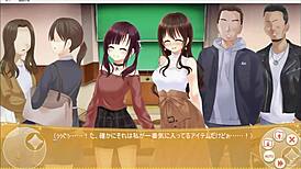 Magical Exhibitionist Girl Christhea Flashes In Anime Game