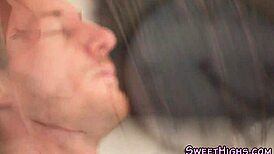 Cummy Mouth Teen 18+ Gets Nailed Hard in College Uniform