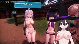 Monster Girl Island: Big Tits in 3D Hentai