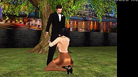 Sweet Appetizer In Cartoon