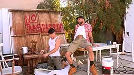 Drew Sebastian Barebacks Zack Bishop Hard