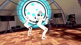 原神MMD Lynette Furina Arlecchino跳Chung Ha Gotta Go