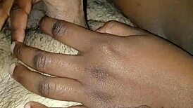 Blowjob from 18-year-old ebony girl i met on pof