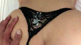 Pinay girlfriend takes doggy creampie from friend