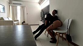 we started fucking in waiting room and ended in hotel with blowjob