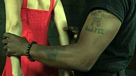 Hey dom, will you finger and toy this hogtied sub babe?