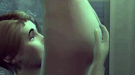 monster blowjob turns into a messy creampie in this wild 3d hentai alien scene, no holding back!