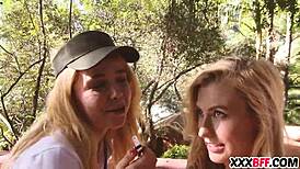 Two Bisexual camp counselors have a sizzling lesbian encounter