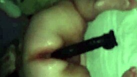 Big Ass BBW Rides Dildo Hard