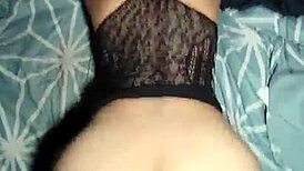 Beautiful ass on the brunette I hired