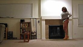 rachel st clair bound in handcuff bondage booty