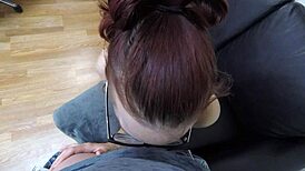 Ivy Red, Tell Me About This Casting POV Session, Skinny Redhead?