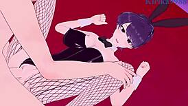 Shuuko Komi has intense sex in POV hentai, can't communicate 😏