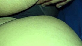 I'm playing with my dildo and my friend's big penis