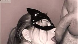 俄罗斯老婆抛家务老公车库狂肏