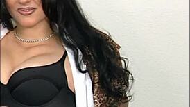 Black-haired German it-girl gets slammed hard in private session