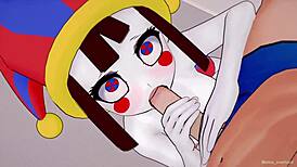 Pomni Drops Towel For Uncensored Hentai Fuck!