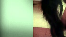 sexy lying in bed waiting for a big cumshot on my face