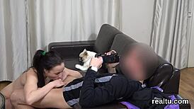 Stunning Czech Teen 18+ Gets Seduced And Penetrated In Supermarket POV