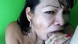 hey, can this ebony handle a big white cock face fucking?