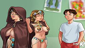 Erotic Headmistress Picture in Summertimesaga Episode 4