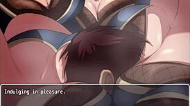 entering ninja women's mansion with big asses and tits in hentai