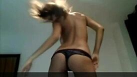 Look At This Teen Flashing Her Big Tits On Webcam!