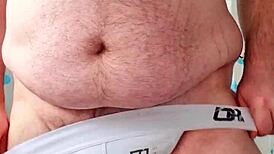 I love watching my chubby body cum hard while using a dildo in this hot compilation.