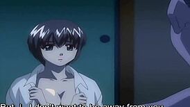 shy anime yuri gets her tight pussy pounded hard