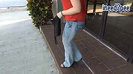 Hot Girls Peeing Their Pants Omorashi Wetting 2017