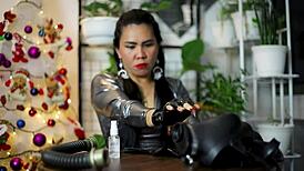 Black Latex Gloves Trigger Intense Fetish ASMR Experience