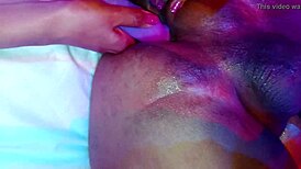 He puts a dildo in me from behind and I love it?