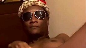 Ebony Petite Mrs Claus Reaches Ten Wet Orgasms Naked