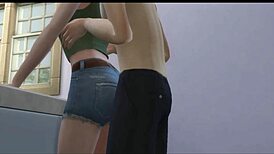 Hey, wanna watch hermanastros banging hard behind their stepmom’s back?