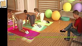 Wife and mother-in-law fuck intensely