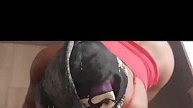 sexy couple bends over for juicy ass and pussy fucking in homemade scene