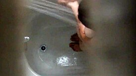 Shower spying catches every wet detail