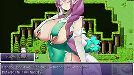 Hero gets footjob from dominatrix