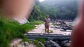 squirt party with the girls at guarujá, so hot! 💦