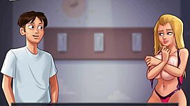 Summertime saga episode 220. Homemade amateur adventures.