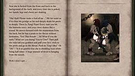 i'm watchin night of r scenes part 10 in the dungeon area, it's hentai-like.