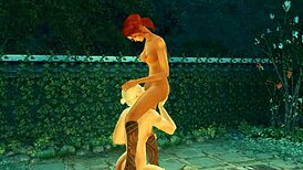 Triss Merigold Gets Rough Doggy Fuck